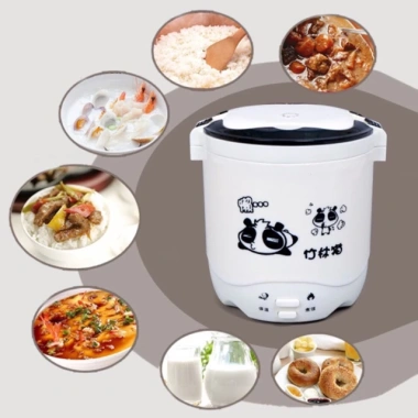 Nồi cơm mini 2 trong 1 cặp lồng điện thế hệ mới - Bảo hành 3 tháng, 350.000₫
