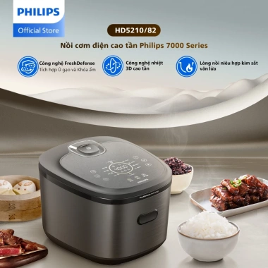 Nồi Cơm Mini Philips HD3.170/66 600W 0.85L - Tiết kiệm năng lượng, Giá 859k 2 Nồi Cơm Mini Philips HD3.170/66 600W 0.85L - Tiết kiệm năng lượng, Giá 859k 2