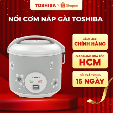 Nồi cơm nắp gài Toshiba 1L‑1.8L RC-10JFM/RC-18JFM, Bảo hành 12 tháng, Giá 603.000 VND