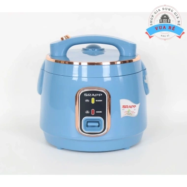 Nồi Cơm SRAPP Chính Hãng 1,2L-1,8L Siêu Ngon, Bảo Hành 12 Tháng, Giá 340.000 VNĐ