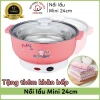 Nồi đa năng 24cm mini - Nấu lẩu, mì, luộc rau, xào nhanh, giá chỉ 139.000₫