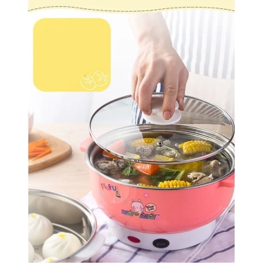 Nồi đa năng 24cm mini - Nấu lẩu, mì, luộc rau, xào nhanh, giá chỉ 139.000₫
