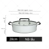 Nồi đa năng Aimi 5 năm BH - Dùng cho bếp từ & hồng ngoại, chống dính, nấu lẩu - 259.000 3
