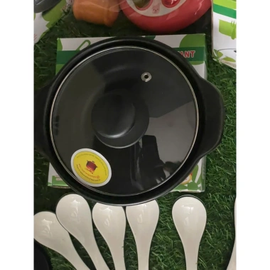 Nồi đất đỉnh cạn size 6 7 8 inch, chịu nhiệt cao, hàng loại 1 siêu dày - Giá ưu đãi 55.000₫