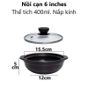 Nồi Đất Kho Quẹt 250ml Nắp Sứ An Toàn, Tiện Lợi, Xinh Xắn - Giá 33.278đ 5
