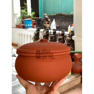 Nồi đất không tráng men đa cỡ 16-24cm (1-3 lít) - Nấu cơm, kho cá, thịt, giá ưu đãi 7 Nồi đất không tráng men đa cỡ 16-24cm (1-3 lít) - Nấu cơm, kho cá, thịt, giá ưu đãi 7