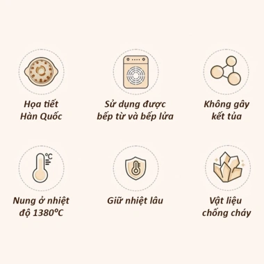 Nồi Đất Sét Nắp Vỏ Sò Cao Cấp Dùng Được Mọi Loại Bếp - Gốm Sứ Giang Tây CHÍNH HÃNG DULICA HOUSE Giá Ưu Đãi 649.000₫ 3 Nồi Đất Sét Nắp Vỏ Sò Cao Cấp Dùng Được Mọi Loại Bếp - Gốm Sứ Giang Tây CHÍNH HÃNG DULICA HOUSE Giá Ưu Đãi 649.000₫ 3