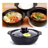 Nồi đất sứ PAN tráng men lòng cạn nắp kính chống dính - Đủ size, giá sỉ 57k cho cá, thịt, mì cay, cơm niêu 3
