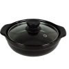 Nồi đất sứ PAN tráng men lòng cạn nắp kính chống dính - Đủ size, giá sỉ 57k cho cá, thịt, mì cay, cơm niêu 4