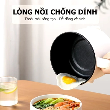 Nồi điện đa năng LOTOR 1.3L - Nấu lẩu, chiên xào rán, bảo hành 12 tháng, giá 275.000 2