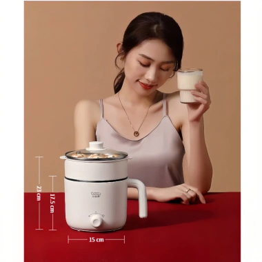 Nồi điện đa năng LOTOR 1.3L - Nấu lẩu, chiên xào rán, bảo hành 12 tháng, giá 275.000 9