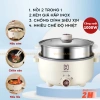 Nồi điện Madeli 28cm kèm giá hấp 4L đa năng chiên sào nấu cơm giảm giá 89.000₫ 10