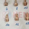 Nối đồng đuôi chuột ren ngoài 21 kích thước 6-20 - Giá 17.000₫, cao cấp, lắp nhanh 3