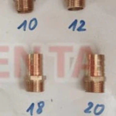 Nối đồng đuôi chuột ren ngoài 21 kích thước 6-20 - Giá 17.000₫, cao cấp, lắp nhanh 4 Nối đồng đuôi chuột ren ngoài 21 kích thước 6-20 - Giá 17.000₫, cao cấp, lắp nhanh 4