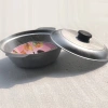 Nồi Gang 20cm kèm nắp - Hấp nghêu, kho thịt, lý tưởng cho quán ăn, 52.000 VND 4