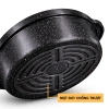 Nồi Gang 30L Kho Cá, Nấu Cháo, Phở, Bún Bò - Dùng cho Bếp Gas & Bếp Từ, Giá 145k Giảm từ 178k 4