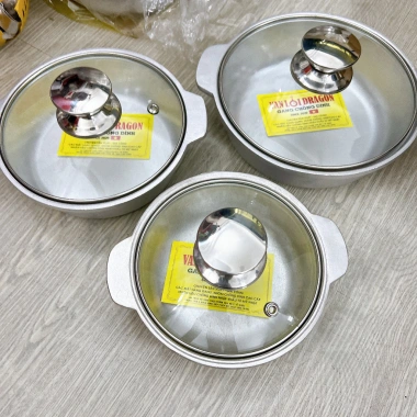 Nồi gang đa năng 12‑20cm – Thố kho thịt cá quẹt, chịu nhiệt, siêu bền, giá ưu đãi 152.000₫