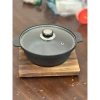 Nồi gang đúc Huycook88 - Chống dính, nấu bếp từ, nấu mỳ cay, kho thịt cá, decor - 65k 3