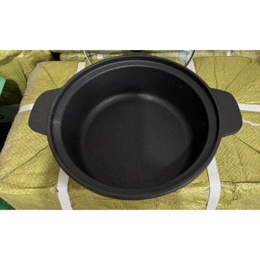 Nồi gang đúc Huycook88 - Chống dính, nấu bếp từ, nấu mỳ cay, kho thịt cá, decor - 65k