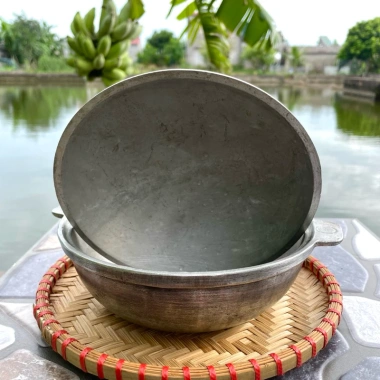 Nồi Gang Đúc Liền Khối - Dày Dặn, Nguyên Chất, Kích Thước Đủ, Đựng Kho Cá và Thịt - Giá 229.000đ Giảm 54.960đ