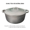 Nồi Gang Đúc Nguyên Khối 18cm Chất Lượng Cao Bền Bỉ Giá Giảm 17% Chỉ 186.200đ 3