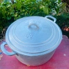 Nồi gang đúc nguyên khối 18L mã 62 - Nấu cơm, kho thịt, kho cá, giảm còn 730.000₫