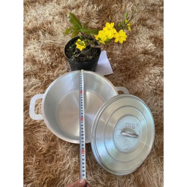 Nồi gang đúc nguyên khối 20-31cm - Siêu bền, giữ nhiệt tốt, giá ưu đãi 165.000 VND
