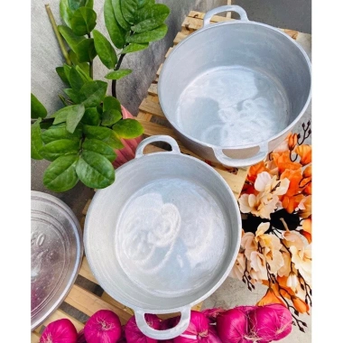 Nồi Gang Đúc Nguyên Khối Cao Cấp GDX - Đa Size 8-30cm, Giá Ưu Đãi 158.000₫