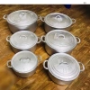 Nồi Gang Đúc Nguyên Khối Loại 1 - Dày dặn, xoong nấu cơm kho cá cực ngon, đủ kích cỡ, chỉ 94.000₫
