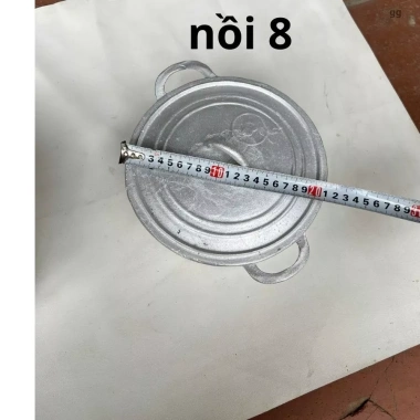 Nồi Gang Đúc Nguyên Khối Loại 1 - Dày dặn, xoong nấu cơm kho cá cực ngon, đủ kích cỡ, chỉ 94.000₫