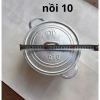 Nồi Gang Đúc Nguyên Khối Loại 1 - Dày dặn, xoong nấu cơm kho cá cực ngon, đủ kích cỡ, chỉ 94.000₫ 9