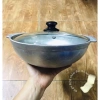 Nồi gang nấu lẩu 27cm - Độ bền cao, giữ nhiệt tốt, Giá chỉ 255.000 VND giảm mạnh
