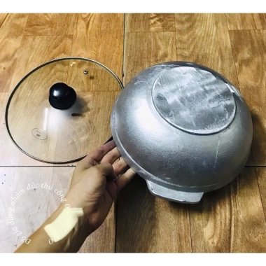 Nồi gang nấu lẩu 27cm - Độ bền cao, giữ nhiệt tốt, Giá chỉ 255.000 VND giảm mạnh