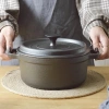 Nồi gang thô nguyên khối LIINDECOR T01: Chống dính tự nhiên, dùng bếp từ, chỉ 619.000₫ 8