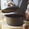 Nồi gang thô nguyên khối LIINDECOR T01: Chống dính tự nhiên, dùng bếp từ, chỉ 619.000₫ 9