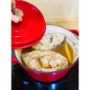 Nồi Gang Tráng Men Arber 20-24cm - Nấu kho cá, hầm thịt đa năng bếp từ, gas, điện, giảm giá tới 20% 5