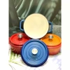 Nồi Gang Tráng Men Arber 20-24cm - Nấu kho cá, hầm thịt đa năng bếp từ, gas, điện, giảm giá tới 20% 6