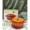 Nồi Gang Tráng Men Arber 20-24cm - Nấu kho cá, hầm thịt đa năng bếp từ, gas, điện, giảm giá tới 20% 8