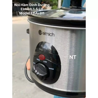 Nồi Hầm Dinh Dưỡng Elmich 3.5L Lòng Sứ Cao Cấp - Hầm Cháo, Chưng Yến, Ninh Xương 499k 2 Nồi Hầm Dinh Dưỡng Elmich 3.5L Lòng Sứ Cao Cấp - Hầm Cháo, Chưng Yến, Ninh Xương 499k 2