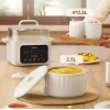 Nồi hầm hấp gốm trắng MD-DZC2.501 – 4 thố 0.5L + thố 2.5L, nấu cháo, chưng yến, giá ưu đãi 1.545.000 VND 3