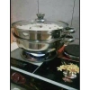 Nồi hấp 2 tầng inox không gỉ 28cm đa năng kèm xửng tiện lợi giá 79.000đ 4