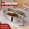 Nồi hấp cá inox đa năng dùng bếp từ, điện, gas Tiết kiệm, giá ưu đãi 642,080₫ 2