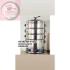 Nồi hấp cắm điện 52cm đa tầng 1-4, nhanh gọn làm bánh bao, xúc xích, giò, đỗ, đồ xôi - Giá chỉ 1.39 triệu 5