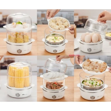 Nồi hấp đa năng cho trứng, bánh bao, xôi, gà, bánh chưng - Giá 220.000 tại Agiadep.com 3