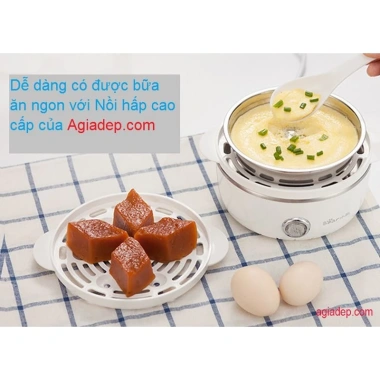 Nồi hấp đa năng cho trứng, bánh bao, xôi, gà, bánh chưng - Giá 220.000 tại Agiadep.com 4