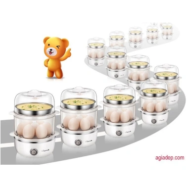 Nồi hấp đa năng cho trứng, bánh bao, xôi, gà, bánh chưng - Giá 220.000 tại Agiadep.com 8