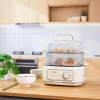 Nồi Hấp Điện 2 Tầng Haatz Đa Năng – Lẩu, Hấp Gà Nguyên Con, Tỏa Nhiệt Đều, Bảo Hành 24 Tháng, 950k 4