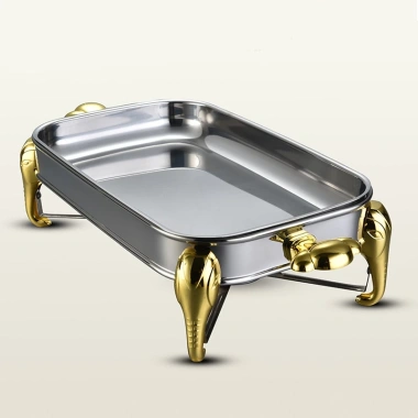 Nồi Hấp Inox Chân Nến - Hâm Nóng Thức Ăn, Giữ Nóng Lâu, Sang Trọng, Giá 225.000đ 4