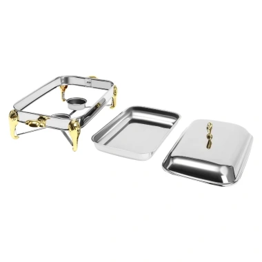 Nồi Hấp Inox Chân Nến - Hâm Nóng Thức Ăn, Giữ Nóng Lâu, Sang Trọng, Giá 225.000đ 5