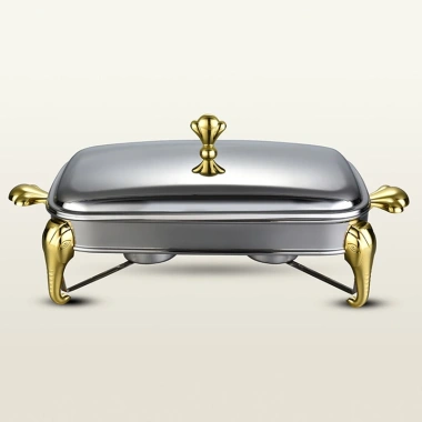 Nồi Hấp Inox Chân Nến - Hâm Nóng Thức Ăn, Giữ Nóng Lâu, Sang Trọng, Giá 225.000đ 6